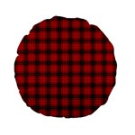 MacDougall Tartan Standard 15  Premium Flano Round Cushion