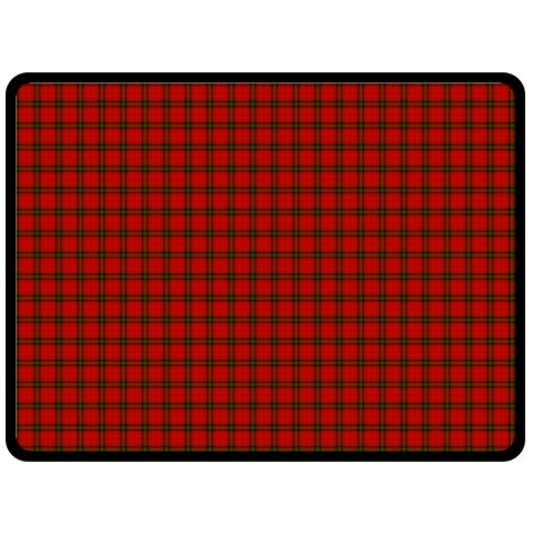 MacDougall Tartan Fleece Blanket (Large) (One Side) from ArtsNow.com 80 x60  Blanket Front