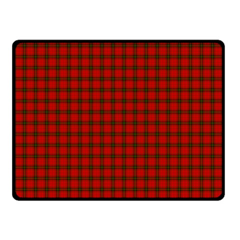 MacDougall Tartan Fleece Blanket (Small) (One Side) from ArtsNow.com 50 x40  Blanket Front