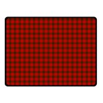 MacDougall Tartan Fleece Blanket (Small) (One Side)