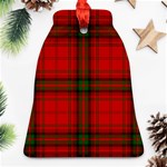 MacDougall Tartan Bell Ornament (Two Sides)
