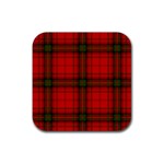 MacDougall Tartan Rubber Coaster (Square)