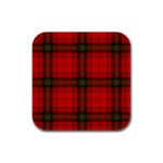 MacDougall Tartan Rubber Square Coaster (4 pack)