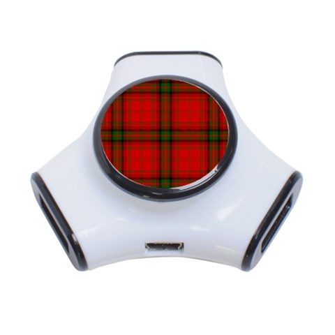 MacDougall Tartan Portable USB Hub (One Side) from ArtsNow.com Front