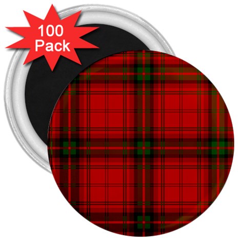 MacDougall Tartan 3  Magnet (100 pack) from ArtsNow.com Front