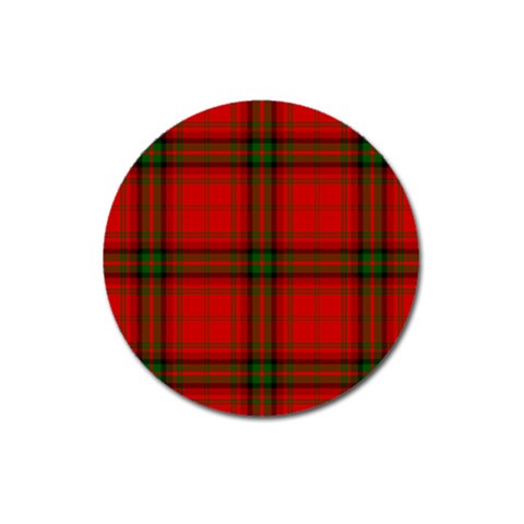 MacDougall Tartan Magnet 3  (Round) from ArtsNow.com Front