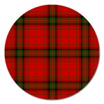 MacDougall Tartan Magnet 5  (Round)