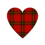 MacDougall Tartan Magnet (Heart)