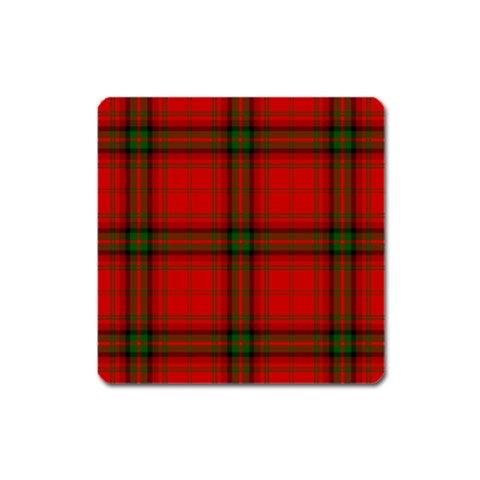 MacDougall Tartan Magnet (Square) from ArtsNow.com Front