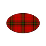 MacDougall Tartan Sticker Oval (100 pack)