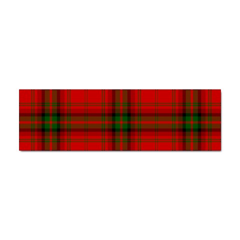 MacDougall Tartan Sticker (Bumper) from ArtsNow.com Front