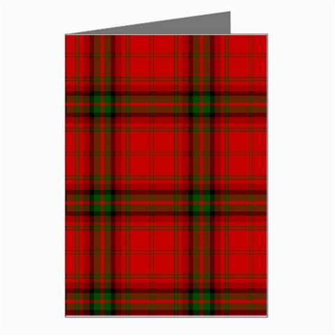 MacDougall Tartan Greeting Card from ArtsNow.com Left