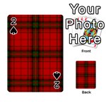 MacDougall Tartan Playing Cards 54 Designs