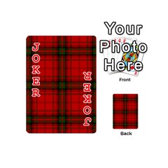 MacDougall Tartan Playing Cards 54 (Mini) from ArtsNow.com Front - Joker2
