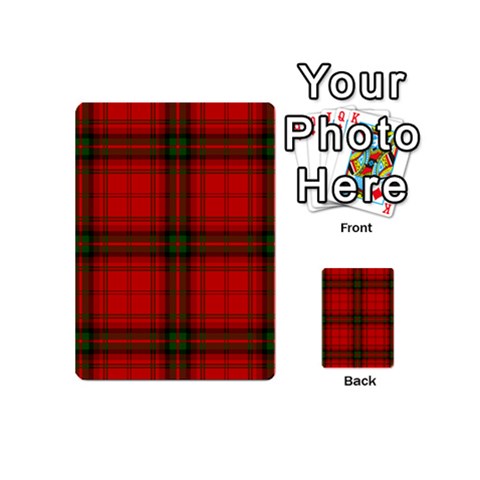 MacDougall Tartan Playing Cards 54 (Mini) from ArtsNow.com Back