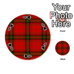 MacDougall Tartan Playing Cards 54 (Round) from ArtsNow.com Front - Spade4