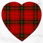 MacDougall Tartan Jigsaw Puzzle (Heart)