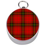 MacDougall Tartan Silver Compass