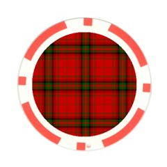MacDougall Tartan Poker Chip Card Guard (10 pack) from ArtsNow.com Back