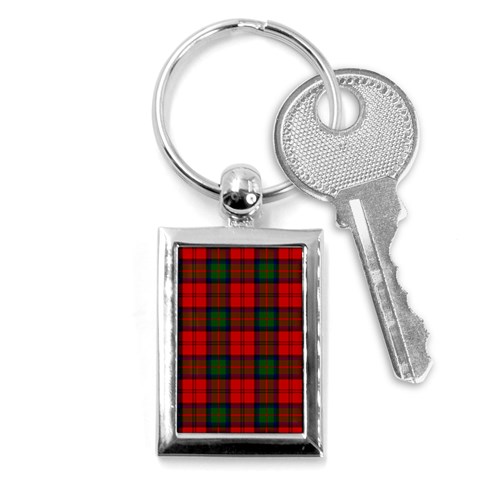MacDuff Tartan Key Chain (Rectangle) from ArtsNow.com Front