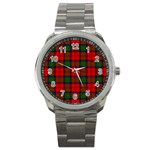 MacDuff Tartan Sport Metal Watch