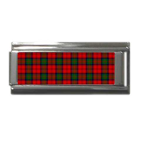 MacDuff Tartan Superlink Italian Charm (9mm) from ArtsNow.com Front