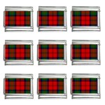 MacDuff Tartan 9mm Italian Charm (9 pack)