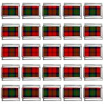 MacDuff Tartan 9mm Italian Charm (25 pack)