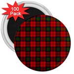 MacDuff Tartan 3  Magnet (100 pack)