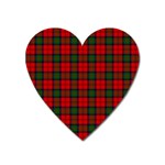 MacDuff Tartan Magnet (Heart)