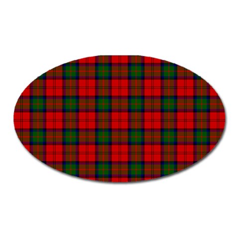 MacDuff Tartan Magnet (Oval) from ArtsNow.com Front