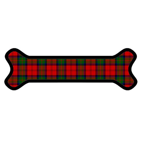 MacDuff Tartan Magnet (Dog Bone) from ArtsNow.com Front