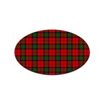 MacDuff Tartan Sticker Oval (10 pack)