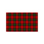 MacDuff Tartan Sticker Rectangular (100 pack)
