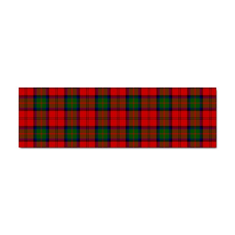 MacDuff Tartan Sticker (Bumper) from ArtsNow.com Front