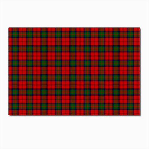 MacDuff Tartan Postcard 4 x 6  (Pkg of 10) from ArtsNow.com Front
