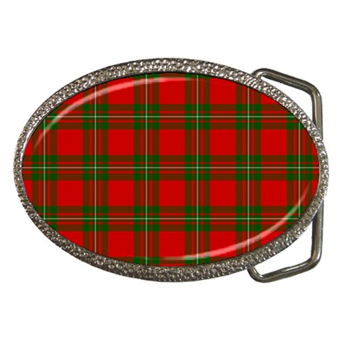 MacGregor Tartan Belt Buckle from ArtsNow.com Front