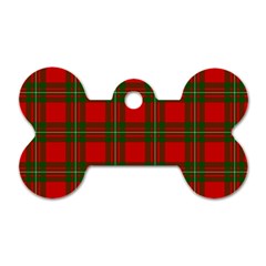 MacGregor Tartan Dog Tag Bone (Two Sides) from ArtsNow.com Back