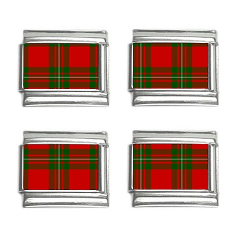 MacGregor Tartan 9mm Italian Charm (4 pack) from ArtsNow.com Front