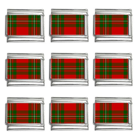 MacGregor Tartan 9mm Italian Charm (9 pack) from ArtsNow.com Front