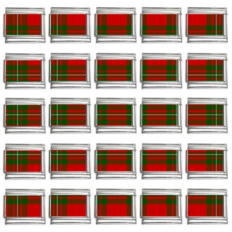 MacGregor Tartan 9mm Italian Charm (25 pack) from ArtsNow.com Front