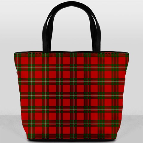 MacGregor Tartan Bucket Bag from ArtsNow.com Front