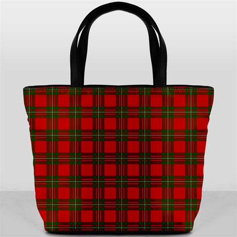 MacGregor Tartan Bucket Bag from ArtsNow.com Back