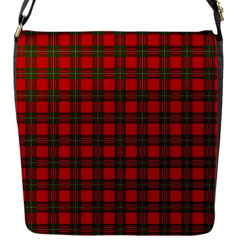 MacGregor Tartan Flap Closure Messenger Bag (S) from ArtsNow.com Front