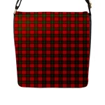 MacGregor Tartan Flap Closure Messenger Bag (L)