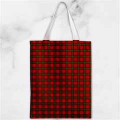 MacGregor Tartan Zipper Classic Tote Bag from ArtsNow.com Back