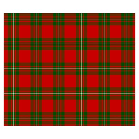 MacGregor Tartan Zipper Large Tote Bag from ArtsNow.com Back