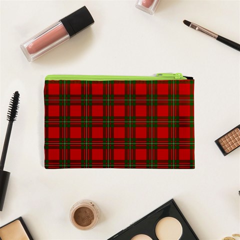 MacGregor Tartan Canvas Cosmetic Bag (XS) from ArtsNow.com Back