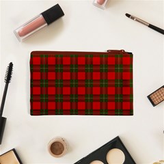 MacGregor Tartan Canvas Cosmetic Bag (XS) from ArtsNow.com Back