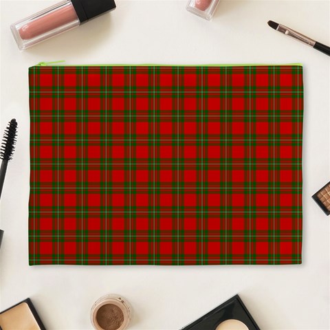 MacGregor Tartan Cosmetic Bag (XL) from ArtsNow.com Front